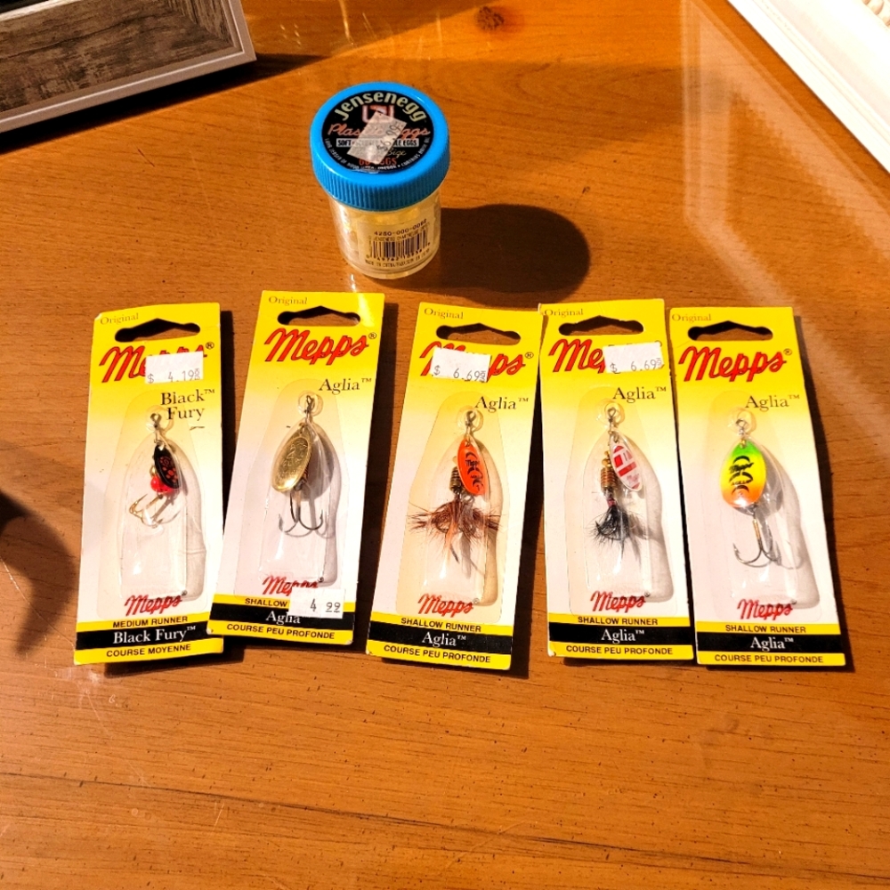 Mepps trout pkg. Of lures